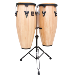 Lp LPA646 LP Aspire Wood Congas with Double Stand