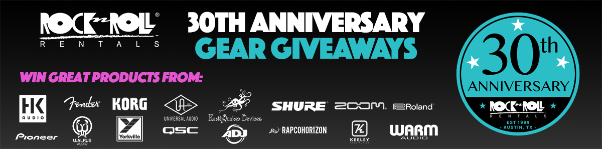 30th Anniversary Giveaways