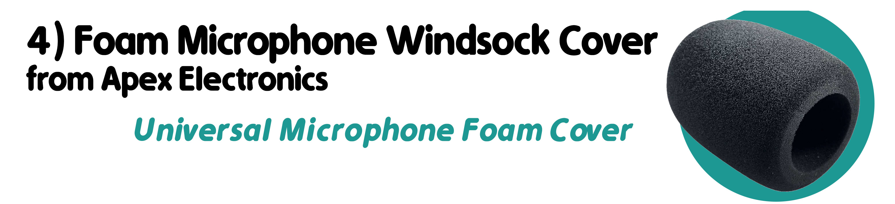 Apex Microphone Windsock