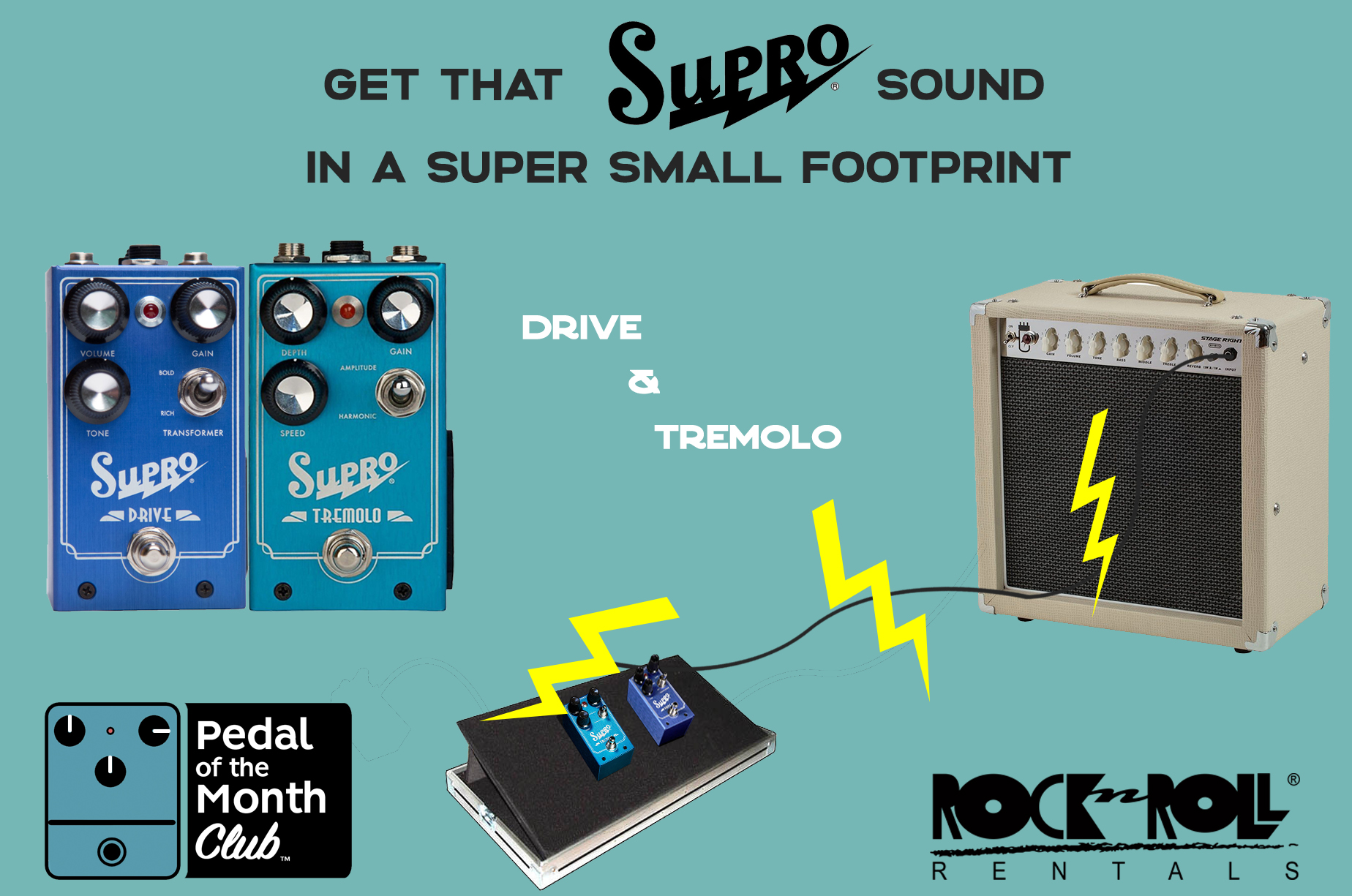 Supro Pedals