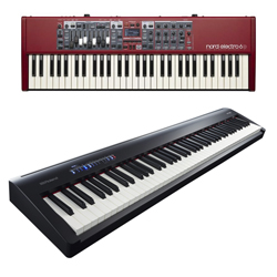 Browse Keyboards, Pianos and Organs for rent.