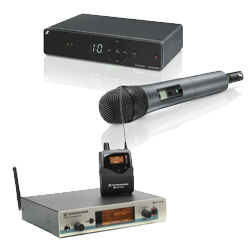 Wireless Microphones and In Ear Monitor Systems