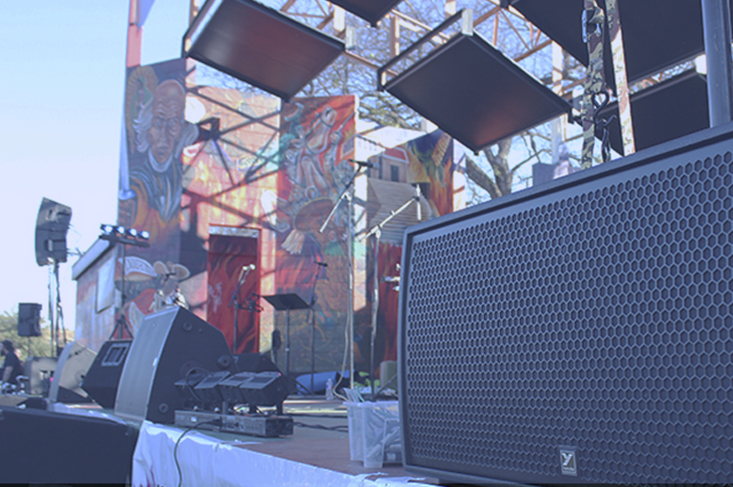 Line Array Pro-PA System Equipment Rental Packages