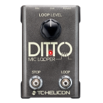 Tcelectronic DITTOMICLOOPER Looper For Vocals and Mic'd Intstruments