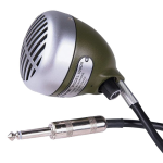 Shure 520DX Green Bullet HI-Z Blues Harmonica Dynamic Mic