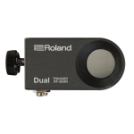 Roland RT-30HR Dual Zone Drum Trigger for Acoustic Drum Rims (RT-30HR)