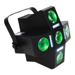 American DJ Multi-FX LED Light with Moonflower, Strobe and other FX (FUNFACTORLED)