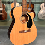 Fender Concert-Sized Spruce Top Acoustic-Electric Guitar with Cutaway (CC-60SCE)