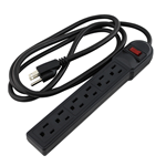 ProCo 6 Outlet Power Strip with 3' Cable (E-6OUTLET-STRIP)