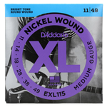 D'addario EXL115 Nickel Wound Medium Set