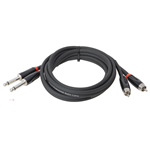 ROLAND RCC-10-2R28 10' Dual RCA-Dual 1/4"