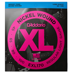 D'addario EXL170 Nickel Wound Long Scale Light Bass Set