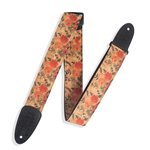 Levy's Cork Guitar Strap with Wildflower Pattern (MX8-001)