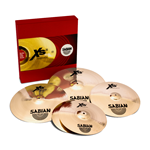 Sabian XS20C18 XS Bronze-Alloy 5 Cymbal Pack (Ride, 16+18" Crash, Hi-Hats)