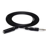 Hosa HPE-325 25ft 1/4" TRS-1/4" TRS Headphone Extension Cable