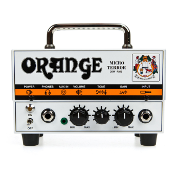 Orange Micro Terror 20w Guitar Amp Head with Tube Preamp and Aux In/Out