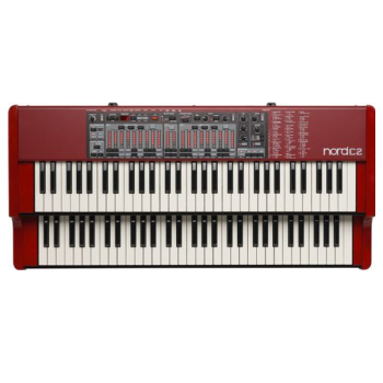 Nord NC2 Dual Keybed Digital Combo Organ with Classic Organ Sounds and Digital Drawbars (NC2)