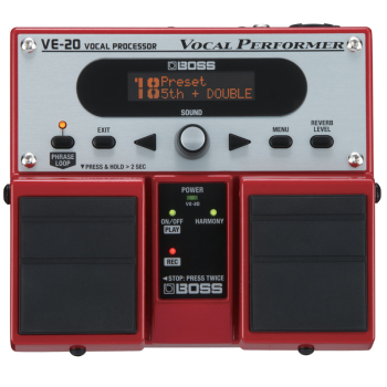 Boss VE-20 Vocal Processor Effects Pedal