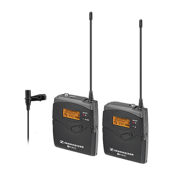 Sennheiser EK100G3 Wireless Camera Pack Lavalier System w/ Diversity Bodypack Receiver