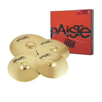 Paiste 101 4 Piece All-Brass Cymbal Pack