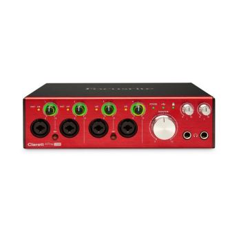 Focusrite CLARETT4PREUSB 18-in/8-out USB 2.0 Audio Interface