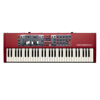 Nord NE6D61 Electro6 Piano/Organ/Synth with Drawbars and 61 Semi-weighted Keys (NE6D61)