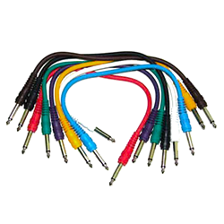TS 1/4" Patch Cable 8-Pack (AA16)