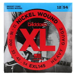 D'addario EXL145 Nickel Wound Heavy Set