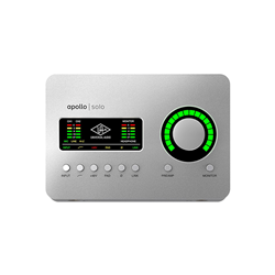 Universal Audio Apollo Solo 2x4 I/O Thunderbolt 3 Audio Interface