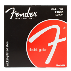 Fender 0730250413 Nickel Plated Steel Bass VI Strings