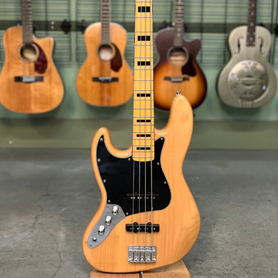 Squier by Fender Vintage Modified Left-Handed '70s Jazz Bass (VMJBASS70SLH)