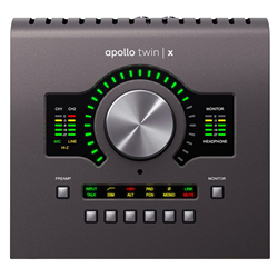 Universal Audio Apollo Twin X Quad Heritage Ed. 10x6 Thunderbolt Audio Interface