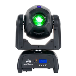 American DJ 100W LED Moving Head with a 3W UV LED (FOCUSSPOT2X)