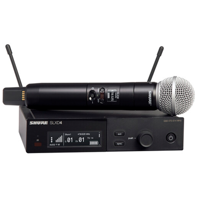 Shure SLXD24/SM58 Wireless Handheld System with SM58 Transmitter