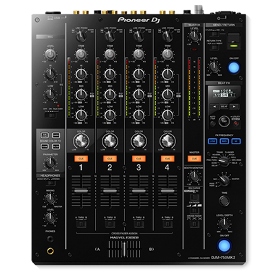 Pioneer DJM-750MK2 4-Channel Digital DJ Mixer