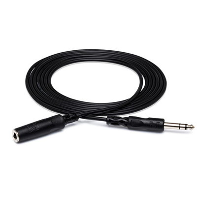 Hosa HPE-325 25ft 1/4" TRS-1/4" TRS Headphone Extension Cable