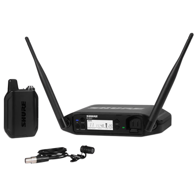 Shure GLXD+ Digital Wireless Presenter System with WL185 Lavalier Microphone (GLX1+)