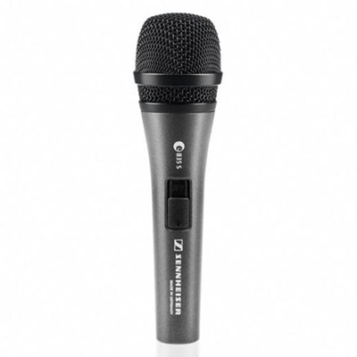 Sennheiser E835S Cardioid Dynamic Vocal Microphone w/On/Off Switch