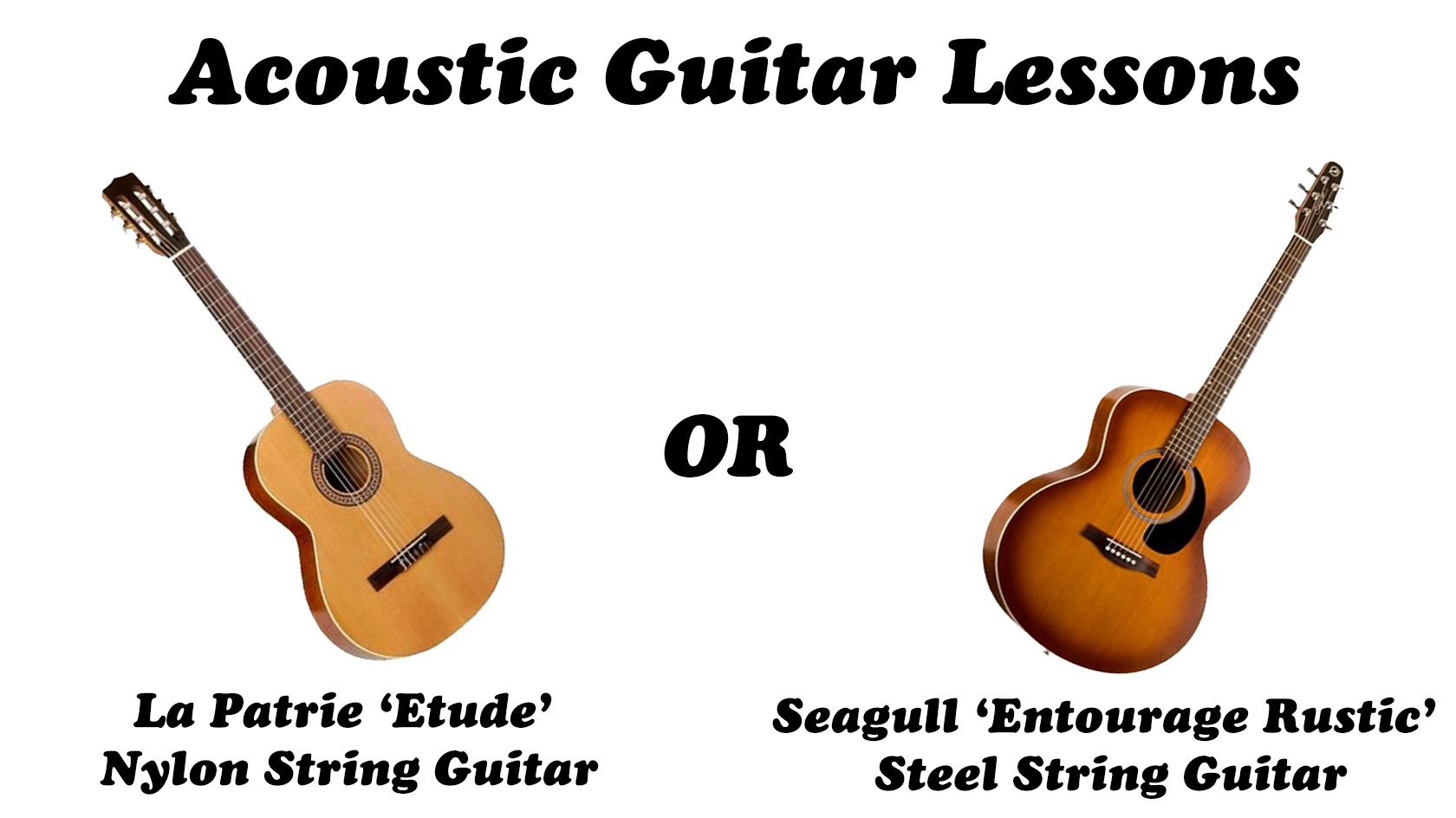 Acoustic Guitar Lessons Package