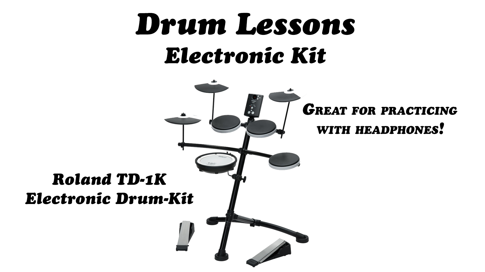 Electronic Drum Lessons Package